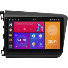 Navio Honda Civic Fb7 Android Multimedya Sistemi (2012-2016) 8+256 GB Premium Ekranuyumlu (Yazılımsal) Pro Series NV-1970