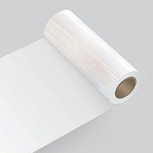 Die Grup Yapışkanlı Folyo Beyaz Renk Renk Parlak Yüzey 61 cm 61 cm x 2 Metre