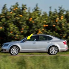 Die Grup Sol Dış Dikiz Aynası Çerçevesi 5E0857531 Skoda Octavia 3 A7 ile Uyumlu 2013-2017