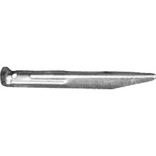 Die Grup Çadır Kazığı, Çelik Kazık, Gümüş, 180 x 22 Mm, 6 Adet