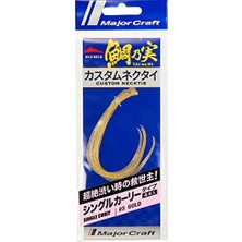 Die Grup Red Back Single Curly Tai Rubber Nectie Tmn-S #003 Gold