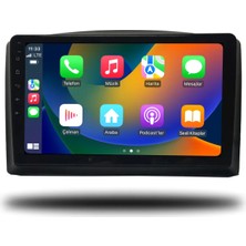 Navio Mercedes Vito 2004-2013 Uyumlu 8+256 GB Premium Ekran Android Carplay Multimedya Sistemi (Yazılımsal) Pro Series NV-2223