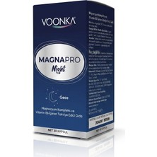Voonka Magnapro Nıght Magnezyum Kompleks 30 Kapsül
