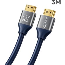 S Line S-Line 3 Metre 8K 144hz Ultra Hdtv 2.1V HDMI Görüntü ve Ses Kablosu