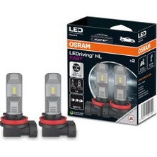 Die Grup Osram H11/H16 Ledriving Hl Easy LED Far Ampulü, Beyaz, 2'li Set