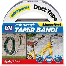 Die Grup Kanal Tamir Bandi, 10 Metre Uzunluk x 48 mm Kalinlik, Siyah