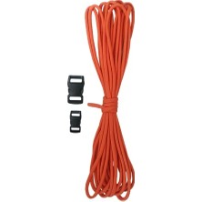 Die Grup Paracord 550 4mm 7 Çekirdek Outdoor Bileklik Çadır Kamp Ipi 5 Metre Turuncu