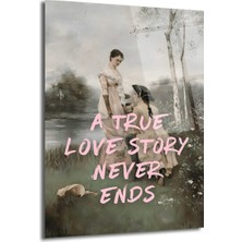 GLAZELLA "a True Love Story Never Ends" Romantik Cam Tablo