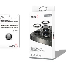 Lyon Tech Apple iPhone 17 Air Kamera Lens Koruyucu – Zore Cl-12 Premium Safir, Anti-Reflective, Parmak Izi Bırakmaz, Ultra Net