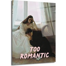 GLAZELLA Çok Romantik Cam Tablo - Melankolik Aşkın Sanatsal Yansıması