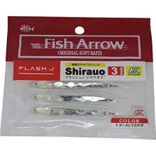 Die Grup Flash-J Shirasu 3" (5 Adet/paket) F38 F Ghost Smelt Olta
