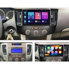 Navio Hyundai Sonata Manuel Klima Android Gps Carplay 8+256 GB Kamera + Çerçeve (2009-2011) (Yazılımsal) Pro Series NV-1462