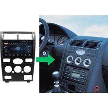 Navio Ford Mondeo Manuel Klima Android Gps Carplay 8+256 GB Kamera + Çerçeve (2003-2007) (Yazılımsal) Pro Series NV-1403