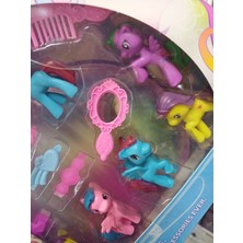 Oyuncak Sahili Pony Unicorn 15 Parça Toka Rarıty Raınbow Dash Pınkıe Pıe Apple Jack Fluttershy Twilight Sparkle Oyuncak