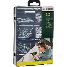 Die Grup Dremel Bosch 2607019511 Sabitleme Için Komple Set, 173 Adet, 4 Uç