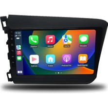 Navio Honda Civic Fb7 2012-2015 8+256 GB  Uyumluandroid Multimedya Sistemi (Yazılımsal) Pro Series NV-874