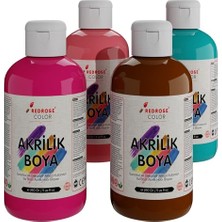 Die Grup Tamamlayıcı Renkler Akrilik Boya 4'lü Set 4X250GR