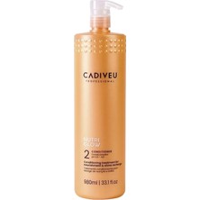 Cadiveu Nutri Glow Besleyici Saç Bakım Kremi 980 ml - Besleyici Şekillendirici Saç Bakımı