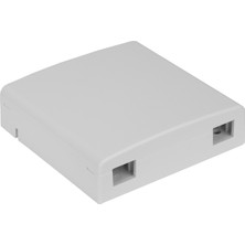 Alfafonet 2 Sc-Sx/lc-Dx Port Fiber Optik Priz Tipi Sonlandırma Kutusu