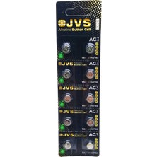 sbodurhome Jvs Ag3 1.5V LR41 Saat Pili 10LU Kart (4887)