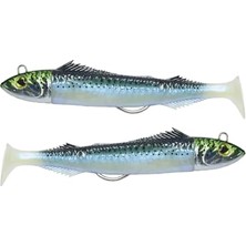 Die Grup Real Fish Combo 10 gr Kafa + 80MM Vücut 2'li Paket #1 Caballa