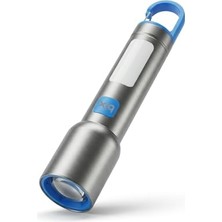 Die Grup Bix BX1010FL Max 500 Lümen ve 500 Metreye Kadar Menzilli Usb-C Şarj Edilebilir Kamp, Yürüyüş, Tamir, Güvenlik, Acil Durumlar Için 10W LED El Feneri          [enerji Sınıfı A+++]