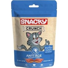 Die Grup Kedi Crunch Ödül Anti-Age Somonlu (Yaşlanma Karşıtı) 60GR