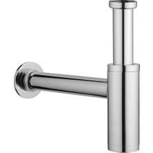 Die Grup Vitra A45123 Lavabo Sifonu, T Tipi, Krom