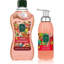 Die Grup Amber Doğal Zeytinyağlı Köpük Sabun 1.5 Lt + 500 ml - Lansman Set