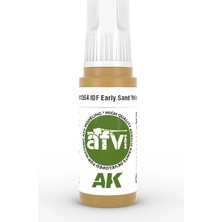 Ak Interactive Ak 11354 17 Ml. Idf Early Sand Yellow, Afv Serisi 3gen Akrilik Model Boyası