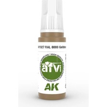 Ak Interactive Ak 11327 17 Ml. Ral 8000 Gelbbraun, Afv Serisi 3gen Akrilik Model Boyası