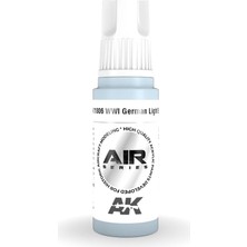 Ak Interactive Ak 11806 17 Ml. Wwı German Light Blue, Aircraft Serisi 3gen Akrilik Model Boyası