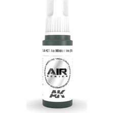 Ak Interactive Ak 11903 17 Ml. Ija #27 Ao Midori Iro (Blue-Green), Aircraft Serisi 3gen Akrilik Model Boyası