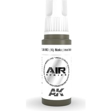 Ak Interactive Ak 11897 17 Ml. Ijn M3 (N) Nakajima Interior Green, Aircraft Serisi 3gen Akrilik Model Boyası