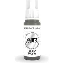 Ak Interactive Ak 11840 17 Ml. Raf Dark Green, Aircraft Serisi 3gen Akrilik Model Boyası