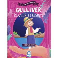 Mavi Kirpi Yayınları Gulliver Devler Ülkesinde - Mavi Kirpi Çocuk Klasikleri 1