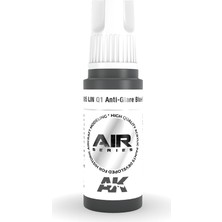 Ak Interactive Ak 11895 17 Ml. Ijn Q1 Anti-Glare Blue-Black, Aircraft Serisi 3gen Akrilik Model Boyası