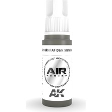 Ak Interactive Ak 11849 17 Ml. Raf Dark Slate Grey, Aircraft Serisi 3gen Akrilik Model Boyası
