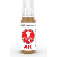 Ak Interactive Ak 11438 17 Ml. British Uniform Lights, Figür Serisi 3gen Akrilik Model Boyası