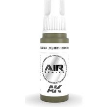 Ak Interactive Ak 11896 17 Ml. Ijn M3 (M) Mitsubishi Interior Green, Aircraft Serisi 3gen Akrilik Model Boyası