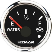 Hızmar Su Seviye Göstergesi Siyah - Alarm Mod - Karavan & Tekne