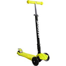 Die Grup Işıklı Tekerlekli Scooter, Sarı