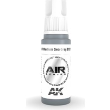 Ak Interactive Ak 11843 17 Ml. Raf Medium Sea Grey BS381C/637, Aircraft Serisi 3gen Akrilik Model Boyası