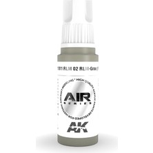 Ak Interactive Ak 11811 17 Ml. Rlm 02 Rlm-Grau (1938), Aircraft Serisi 3gen Akrilik Model Boyası