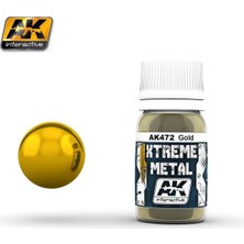 Ak Interactive Ak 472 30 Ml. Altın Rengi, Xtreme Metal Serisi Model Boyası