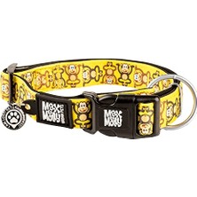 Die Grup Max & Molly Urban Pets Original Serisi Akıllı Künyeli Köpek Boyun Tasması (S, Maymun)