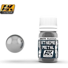Ak Interactive Ak 479 30 Ml. Alüminyum Rengi, Xtreme Metal Serisi Model Boyası