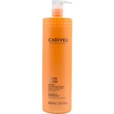 Cadiveu Nutri Glow Yoğun Besleyici Saç Maskesi 980 ml - Besleyici Şekillendirici Saç Bakımı