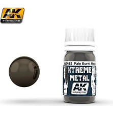 Ak Interactive Ak 485 30 Ml. Soluk Yanmış Metal Rengi, Xtreme Metal Serisi Model Boyası