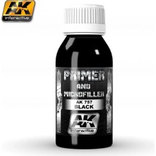Ak Interactive Ak 757 100 Ml. Mikrofiller ve Siyah Astar Profesyonel Model Boyası